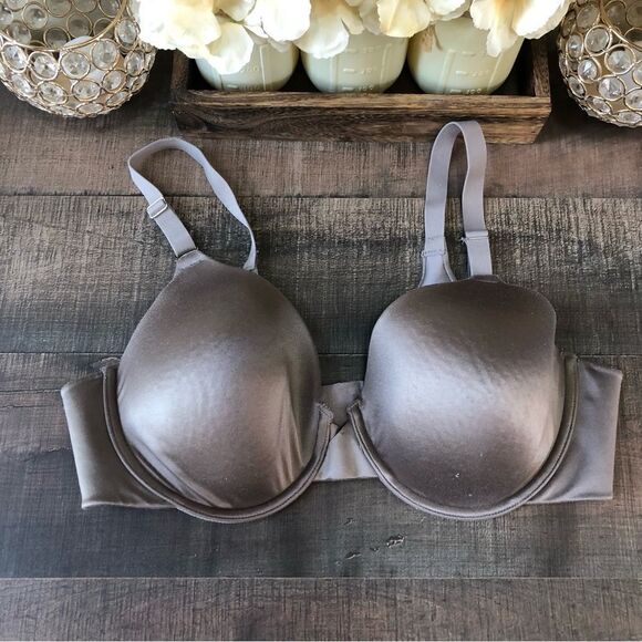 Maidenform Soft Pink and Charcoal Bras - Picture 6 of 13